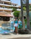 bev by the pool